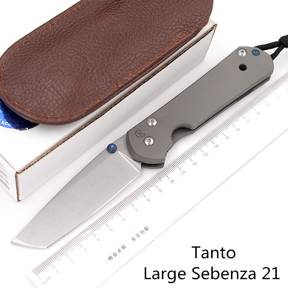 Pocket Knife Ceramic - JUFULE Made Ceramic Bearing Large Sebenza