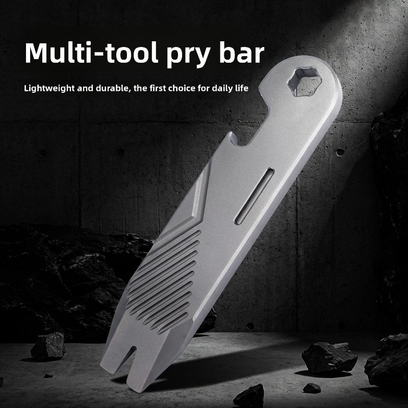 Titanium Pry Bar - Titanium Alloy EDC Pry Bar Portable