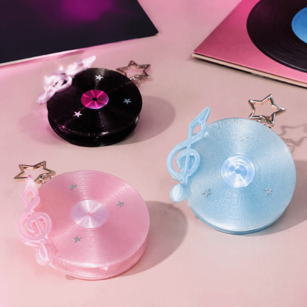 Y2K Vinyl Record Keychain Star - Cable Winder Keychain review and price