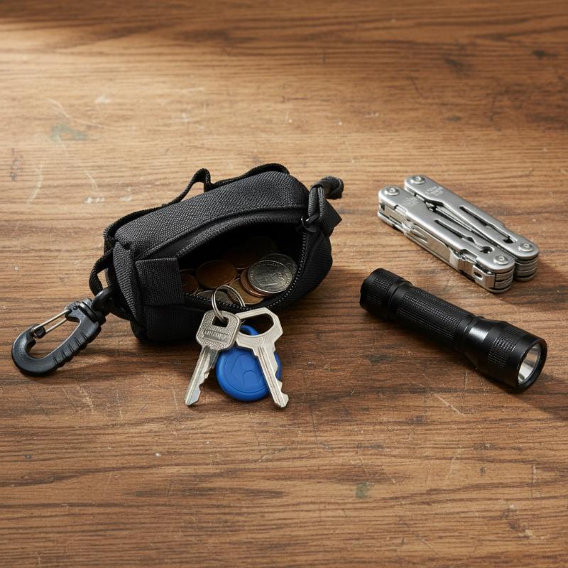 Outdoor EDC Pouch, Zipper Key  - Edc Carry Fanny Pack review and price