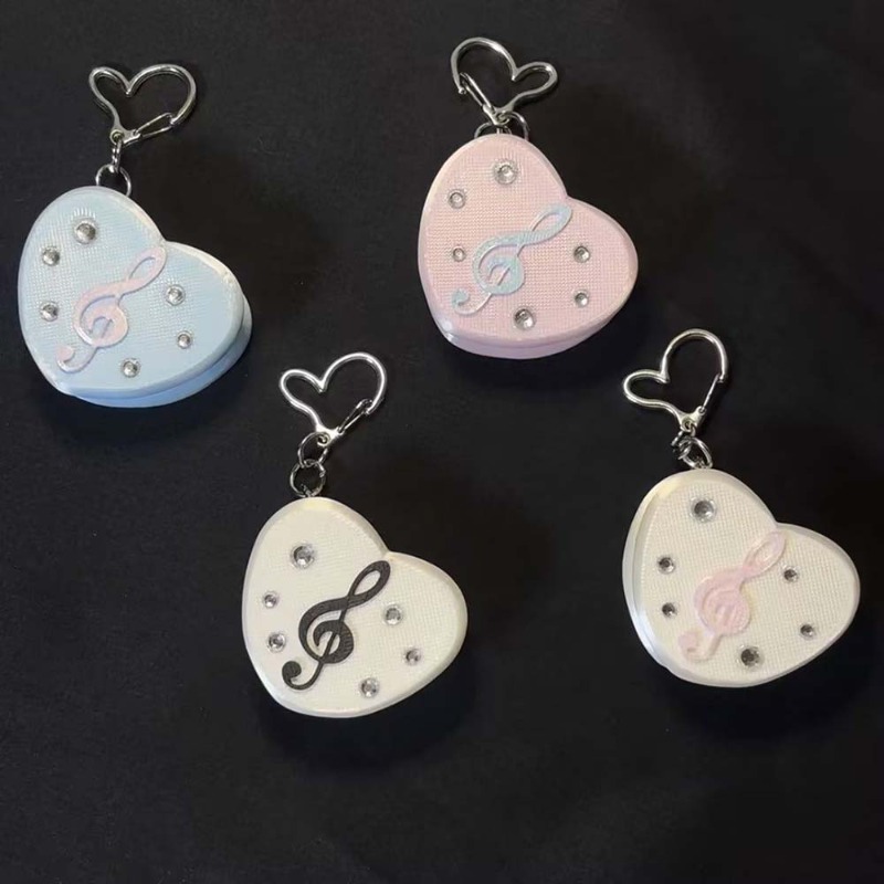 Gothic Musical Note Heart Cabl - Cable Winder Keychain review and price