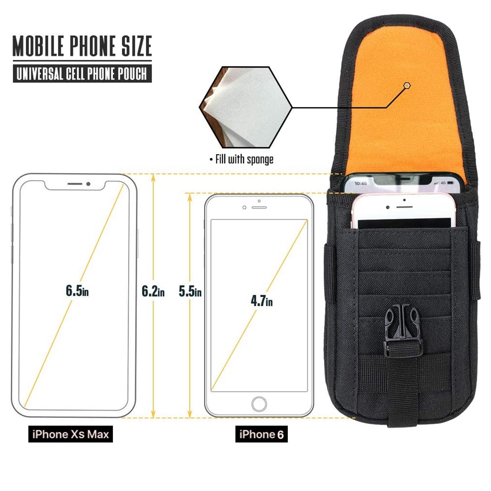 Tactical Phone Pouch Molle,Sma - Edc Carry Fanny Pack review and price