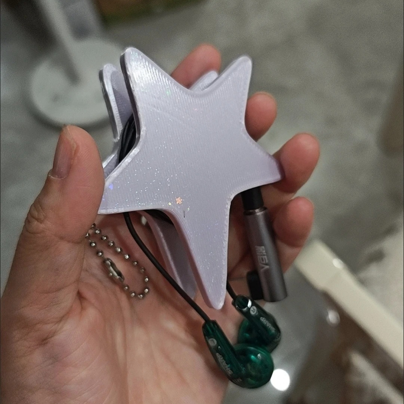 3D Star Cable Winder Y2K Cute  - Cable Winder Keychain review and price
