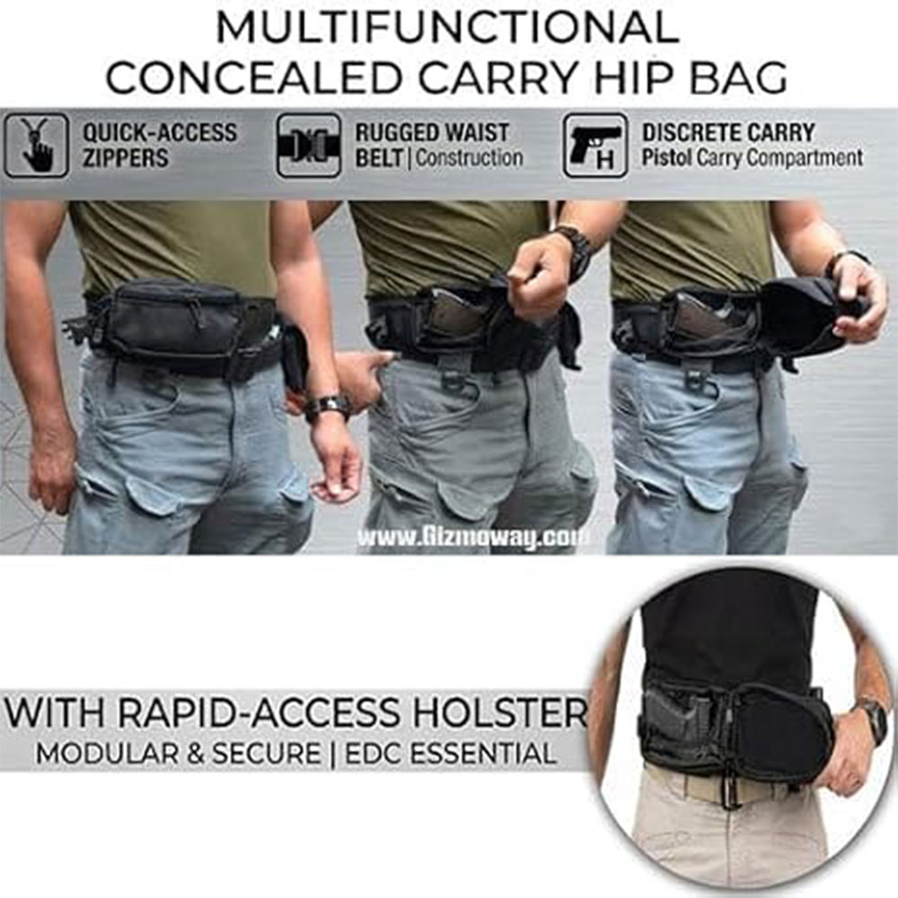 Tactical Pistol Bag Gun Bag Co - Edc Concealed Carry Holster review and price