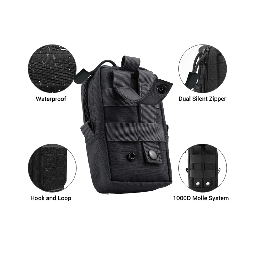 Tactical Molle Pouch Waist Bag - Edc Carry Fanny Pack review and price