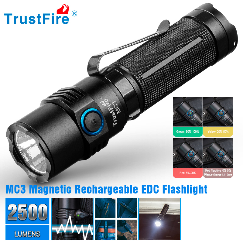 Trustfire Mc3 High Power Recha - Edc Car Carry review and price