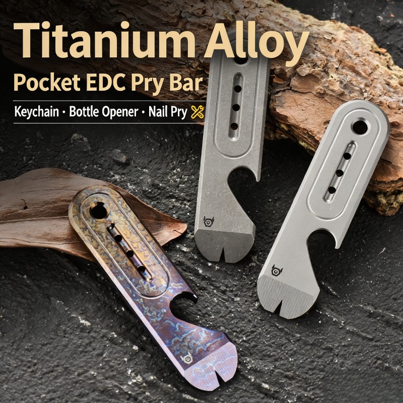 Titanium Alloy Pocket Pry Bar  - Titanium Pry Bar review and price