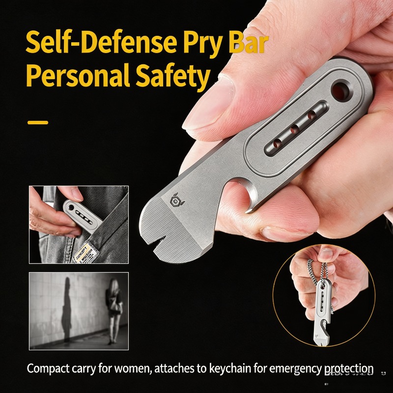 Titanium Alloy Pocket Pry Bar  - Titanium Pry Bar review and price