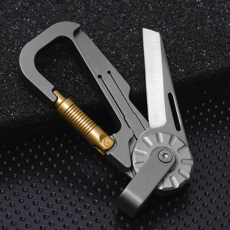 Titanium Alloy EDC Keychain Wi - Edc Car Carry review and price