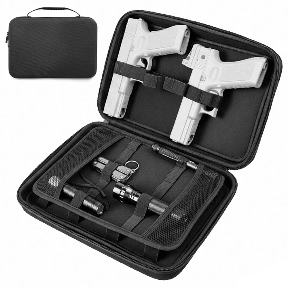Tactical Pistol Gun Case Dual  - Edc Concealed Carry Holster review and price