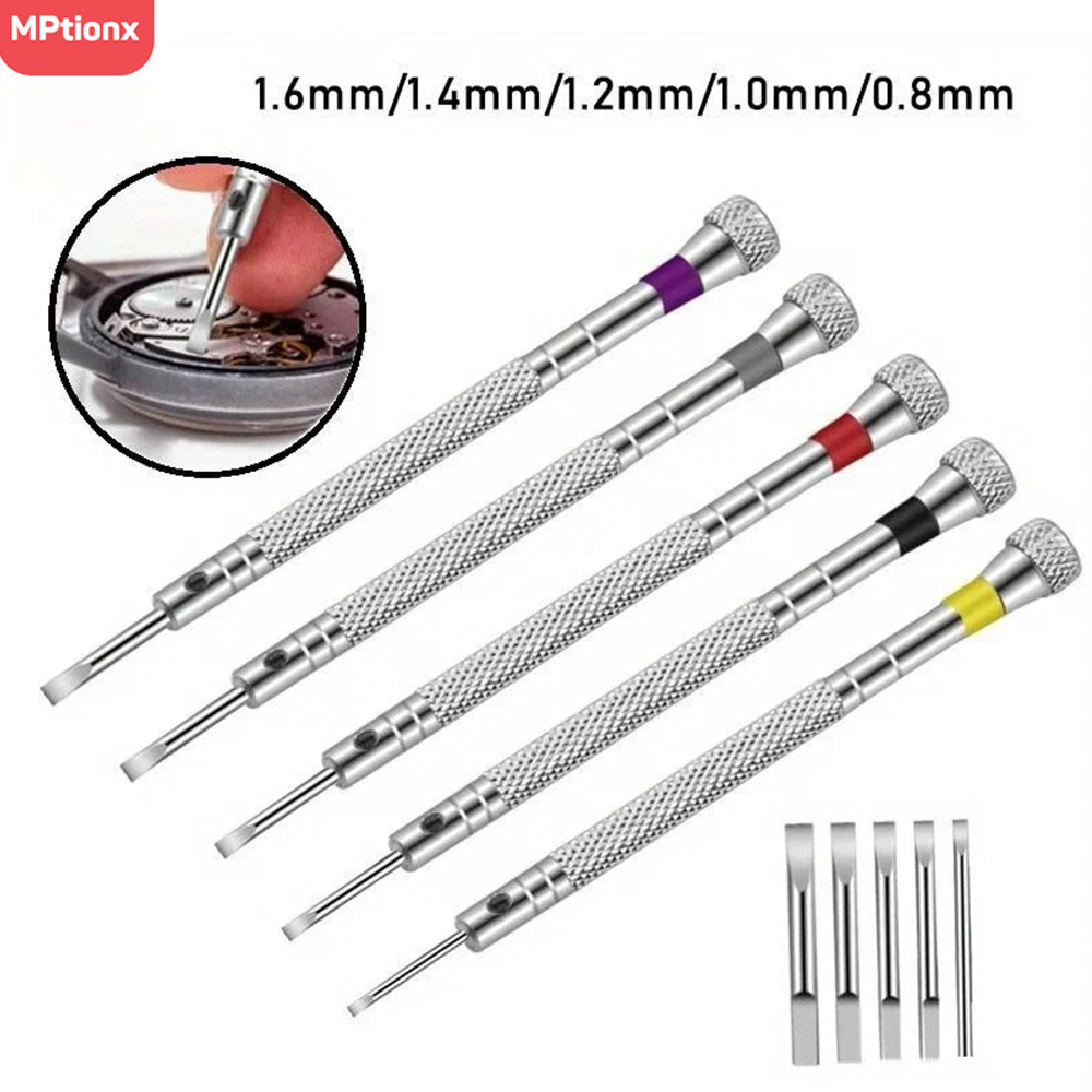 5pcs/set 0.8-1.6mm Steel Screw - Micro Screwdriver Kit review and price