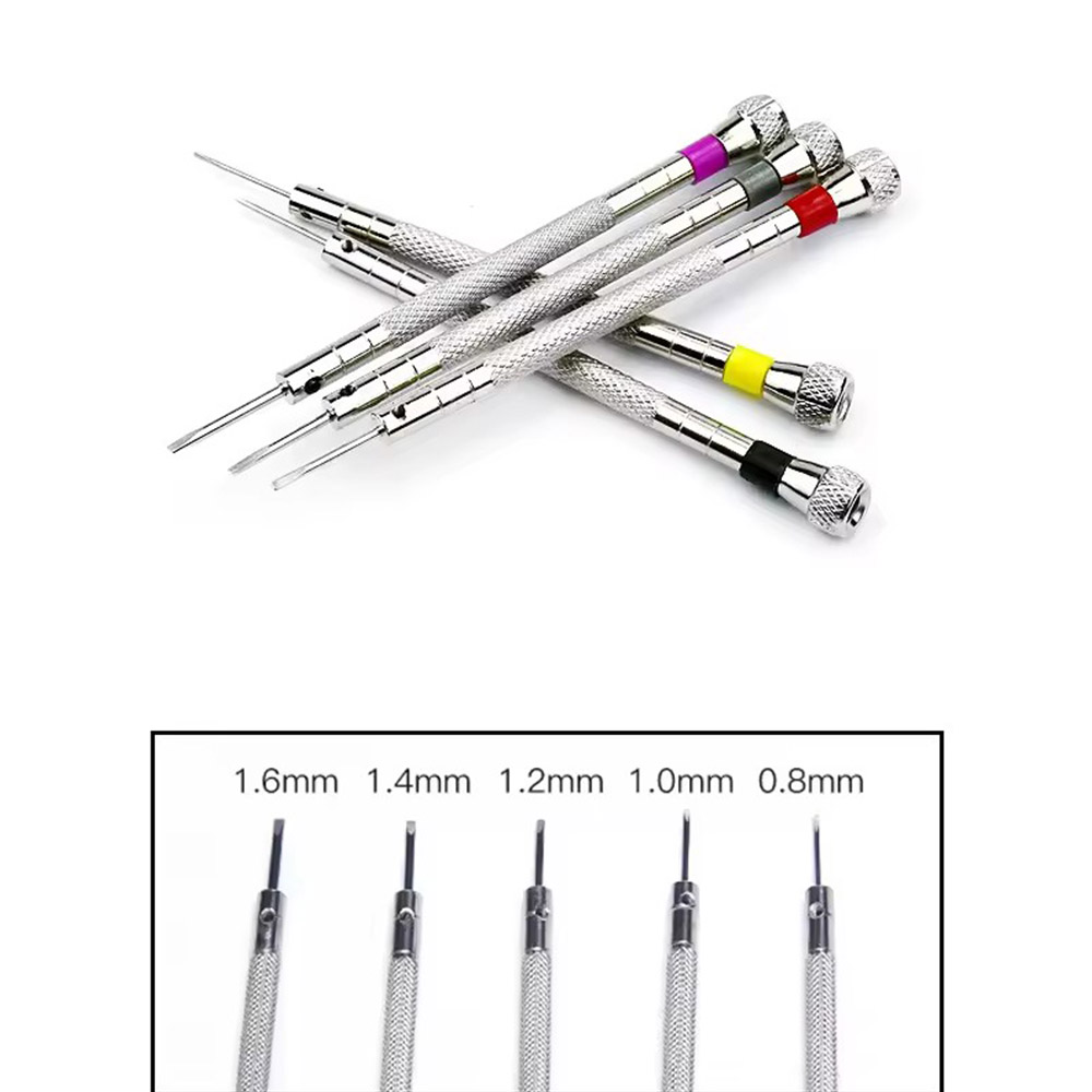 5pcs/set 0.8-1.6mm Steel Screw - Micro Screwdriver Kit review and price