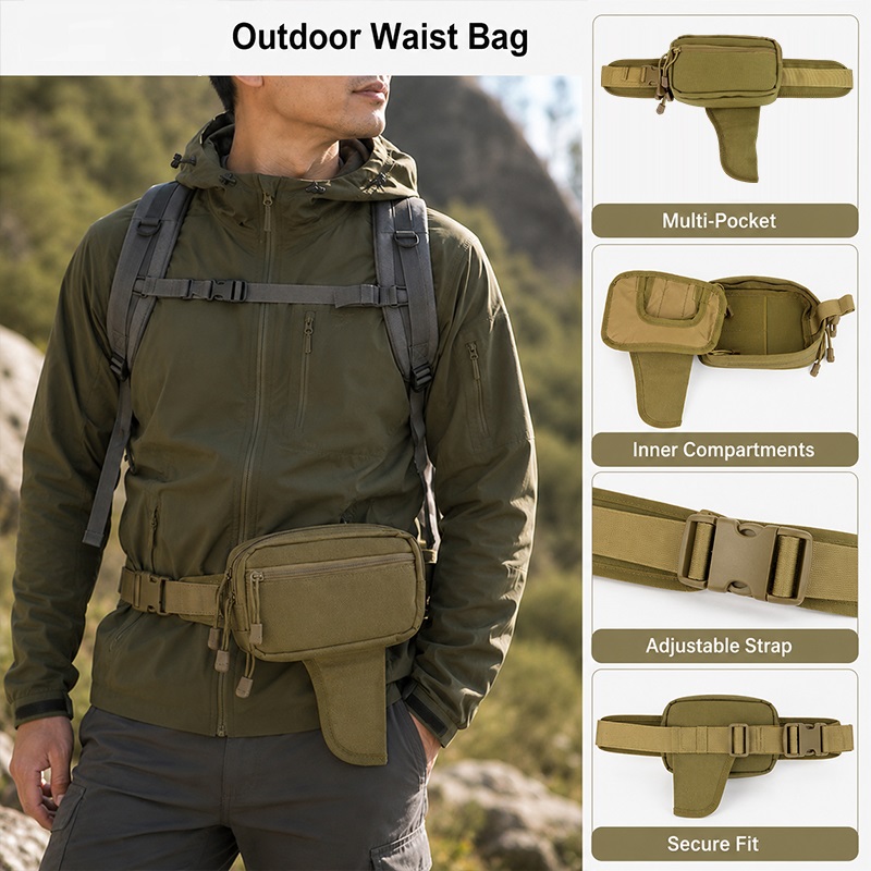 Multifunctional Waist Bag Nylo - Edc Concealed Carry Holster review and price