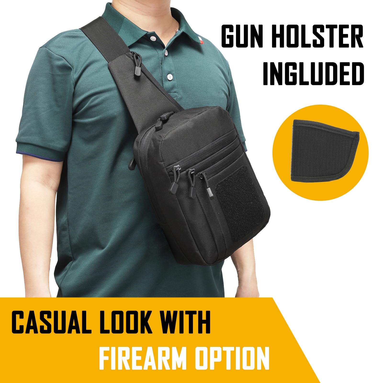 Concealed Carry Crossbody Bag  - Edc Carry Fanny Pack review and price